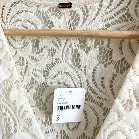 NWT Free People Dana Lace Dress Small - Picture 6 of 10